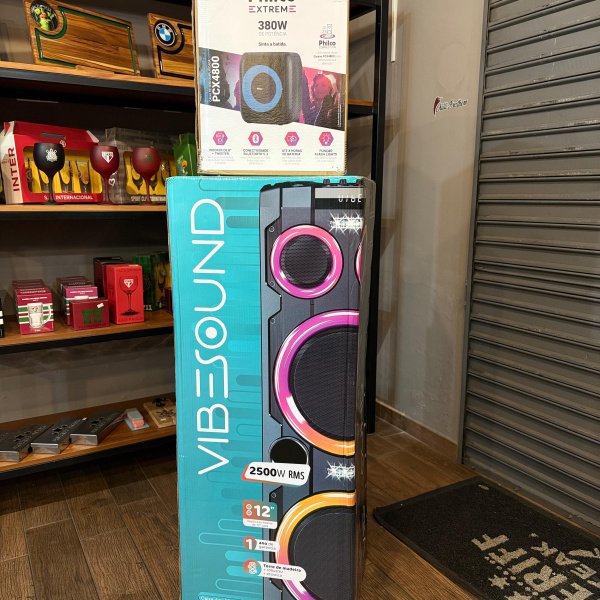 Rifa Torre de Som Vibesound 2500W RMS